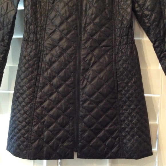Laundry by Shelli Segal *NWOT* Women's Black Diamond Quilted Fitted Jacket - Picture 3 of 11